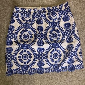 Scalloped trim Skirt